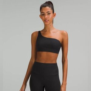 Lululemon one shoulder sports bra size 4